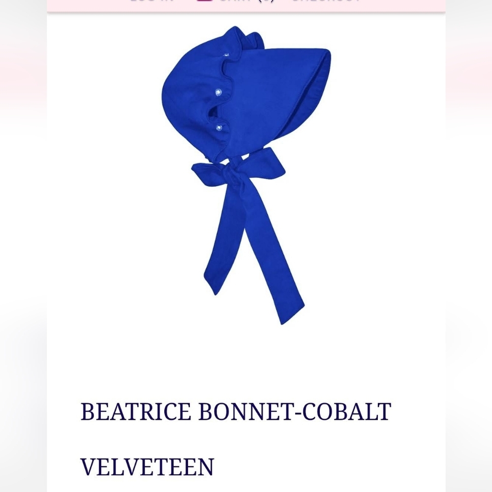 Nantucket Bonnette Sz 6M